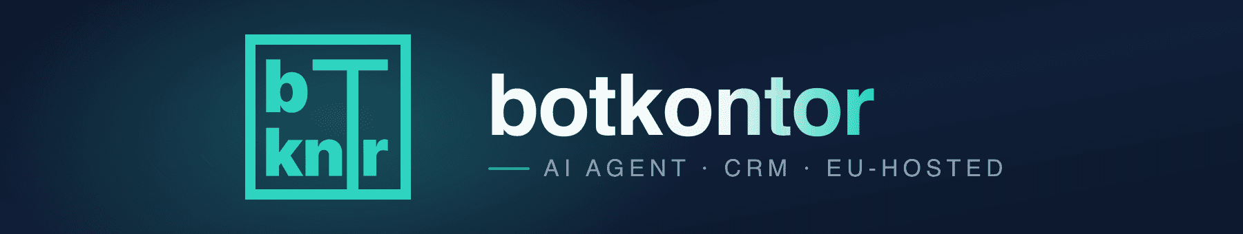 Botkontor — AI agent, CRM, EU-hosted