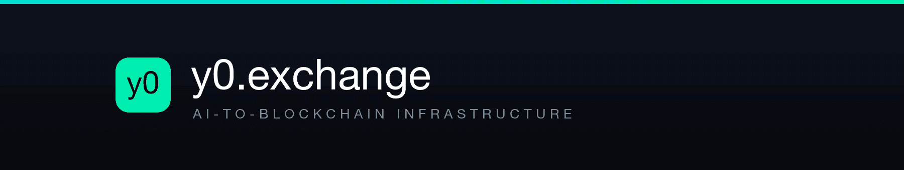 y0.exchange — AI-to-Blockchain Infrastructure